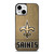 NEW ORLEANS SAINTS LOGO AND BACKGROUND iPhone 13 Mini Case