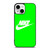 NIKE LOGO IN GREEN iPhone 13 Mini Case