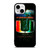 UM MIAMI HURRICANES NFL THUNDER iPhone 13 Mini Case