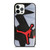 AIR JORDAN BLACK RED SOLE iPhone 12 Pro Case