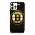 BOSTON BRUINS REEBOK HOCKEY TEAM iPhone 12 Pro Case