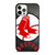 BOSTON RED SOX BASEBALL METAL LOGO iPhone 12 Pro Case