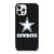DALLAS COWBOYS FOOTBALL BLACK WALL iPhone 12 Pro Case