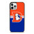 DENVER BRONCOS HORSE WHITE LOGO iPhone 12 Pro Case