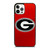 GEORGIA BULLDOGS INITIAL iPhone 12 Pro Case