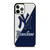 NEW YORK YANKEES WHITE BLUE iPhone 12 Pro Case