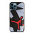 AIR JORDAN BLACK RED SOLE iPhone 12 Pro Max Case