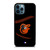 BALTIMORE ORIOLES BASEBALL BLACK iPhone 12 Pro Max Case
