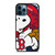 BOSTON RED SOX BASEBALL SNOOPY iPhone 12 Pro Max Case