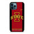 IOWA STATE CYCLONES INITIAL UNIVERSITY TEAM LOGO iPhone 12 Pro Max Case