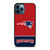 NEW ENGLAND PATRIOTS STRIPS FOOTBALL LOGO iPhone 12 Pro Max Case