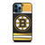 NHL BOSTON BRUINS LOGO iPhone 12 Pro Max Case