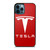 TESLA MOTORS RED LOGO iPhone 12 Pro Max Case