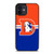 DENVER BRONCOS HORSE WHITE LOGO iPhone 12 Mini Case