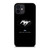 FORD MUSTANG LOGO BLACK iPhone 12 Mini Case FORD MUSTANG LOGO BLACK iPhone 12 Mini Case