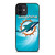 MIAMI DOLPHINS NFL FOOTBALL TEAM iPhone 12 Mini Case