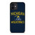 MICHIGAN WOLVERINES FOOTBALL HELMET iPhone 12 Mini Case