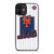 NEW YORK METS LOGO MLB JERSEY iPhone 12 Mini Case
