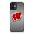WISCONSIN BADGER EMBLEM iPhone 12 Mini Case