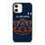 AUBURN TIGERS UNIVERSITY FOOTBALL TEAM LOGO iPhone 12 Case