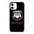 GEORGIA BULLDOGS BLACK WALL iPhone 12 Case