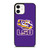 LSU TIGERS EYES LOGO iPhone 12 Case