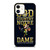NOTRE DAME FIGHTING GOD COUNTRY iPhone 12 Case