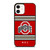 OHIO STATE BUCKEYES UNIVERSITY FOOTBALL LOGO iPhone 12 Case