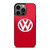 VW VOLKSWAGEN LOGO RED iPhone 13 Pro Case