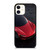 TESLA RED ELECTRIC CAR iPhone 12 Case