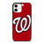 WASHINGTON NATIONALS MLB BASEBALL TEAM iPhone 12 Case