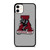 ALABAMA CRIMSON TIDE LOGO INITIAL iPhone 11 Case