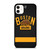 BOSTON BRUINS HOCKEY TEAM BEAR LOGO iPhone 11 Case
