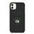 GREEN BAY PACKERS BLACK WALL iPhone 11 Case