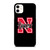 NEBRASKA HUSKERS UNIVERSITY FOOTBALL TEAM LOGO iPhone 11 Case