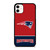 NEW ENGLAND PATRIOTS STRIPS FOOTBALL LOGO iPhone 11 Case