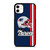 NEW ENGLAND PATRIOTS STRIPS HELMET iPhone 11 Case