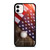 BASEBALL BALL AND FLAG iPhone 11 Case