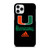 MIAMI HURRICANES ADIDAS iPhone 11 Pro Case