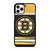 NHL BOSTON BRUINS LOGO iPhone 11 Pro Case
