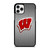 WISCONSIN BADGER EMBLEM iPhone 11 Pro Case