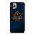 AUBURN TIGERS LOGO UNIVERSITY FOOTBALL TEAM iPhone 11 Pro Max Case