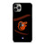 BALTIMORE ORIOLES BASEBALL BLACK iPhone 11 Pro Max Case