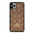 COACH NEW YORK PATTERN BROWN iPhone 11 Pro Max Case