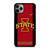 IOWA STATE CYCLONES INITIAL UNIVERSITY TEAM LOGO iPhone 11 Pro Max Case