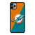 MIAMI DOLPHINE LOGO MASCOT iPhone 11 Pro Max Case