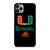 MIAMI HURRICANES ADIDAS iPhone 11 Pro Max Case