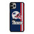 NEW ENGLAND PATRIOTS STRIPS HELMET iPhone 11 Pro Max Case