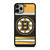 NHL BOSTON BRUINS LOGO iPhone 11 Pro Max Case