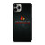 UNIVERSITY OF LOUISVILLE CARDINALS FOOTBALL LOGO MASCOT iPhone 11 Pro Max Case